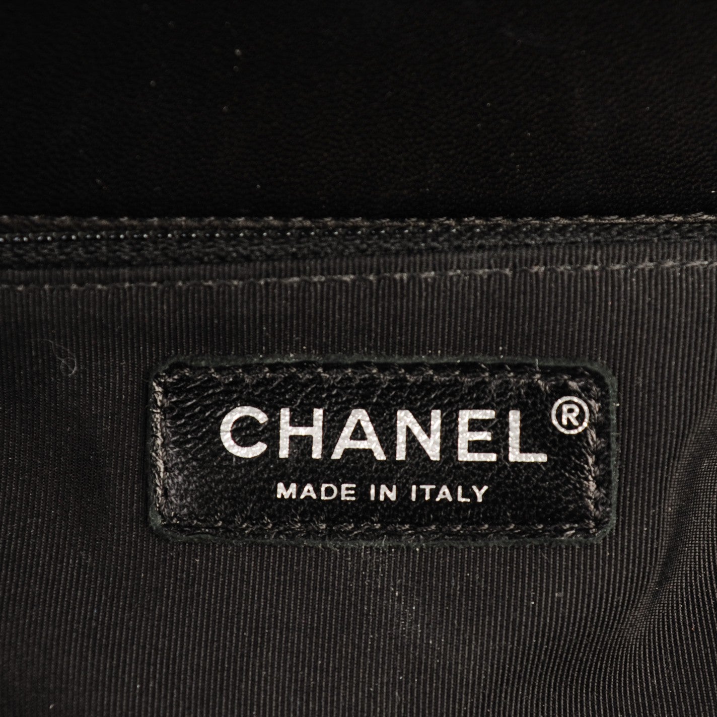 Chanel Lambskin Quilted New Medium Boy Flap Black 7 of 8