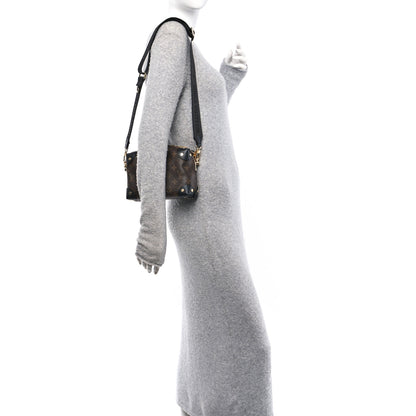 Louis Vuitton Monogram Petite Malle Souple Black 2 of 9