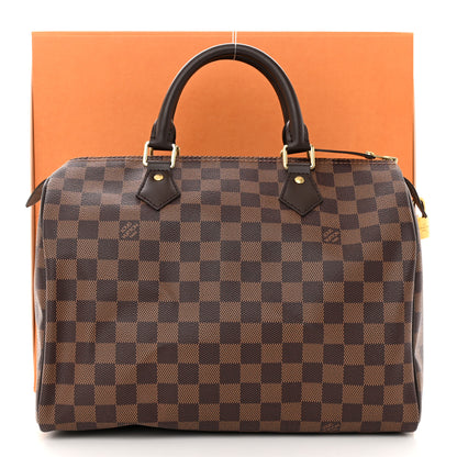 Louis Vuitton Damier Ebene Speedy 30 10 of 10