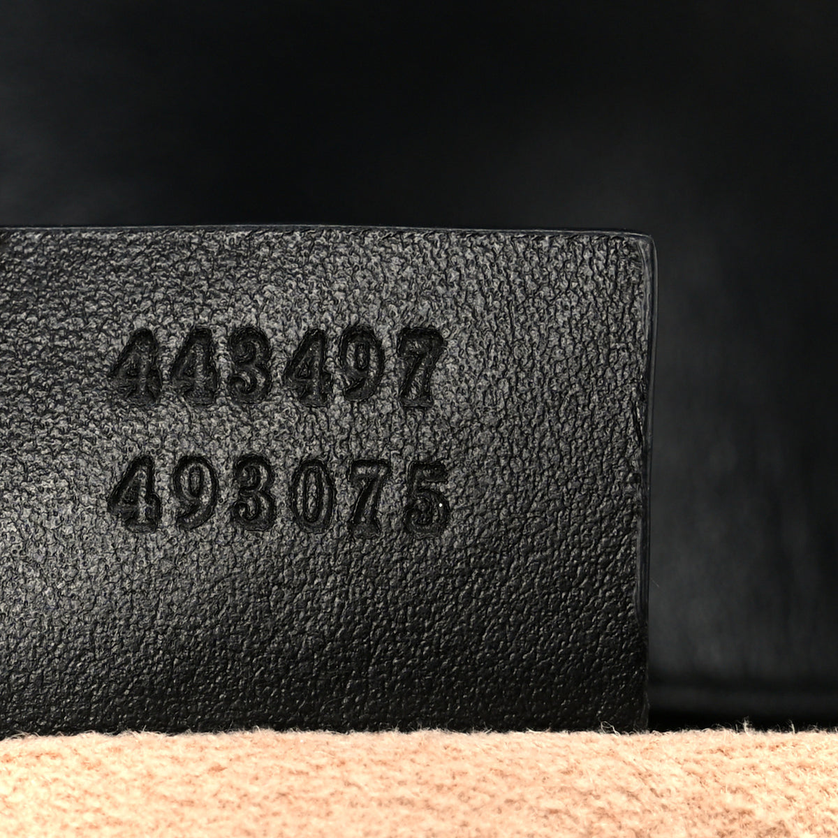 Gucci Calfskin Matelasse Small GG Marmont Shoulder Bag Black 7 of 11