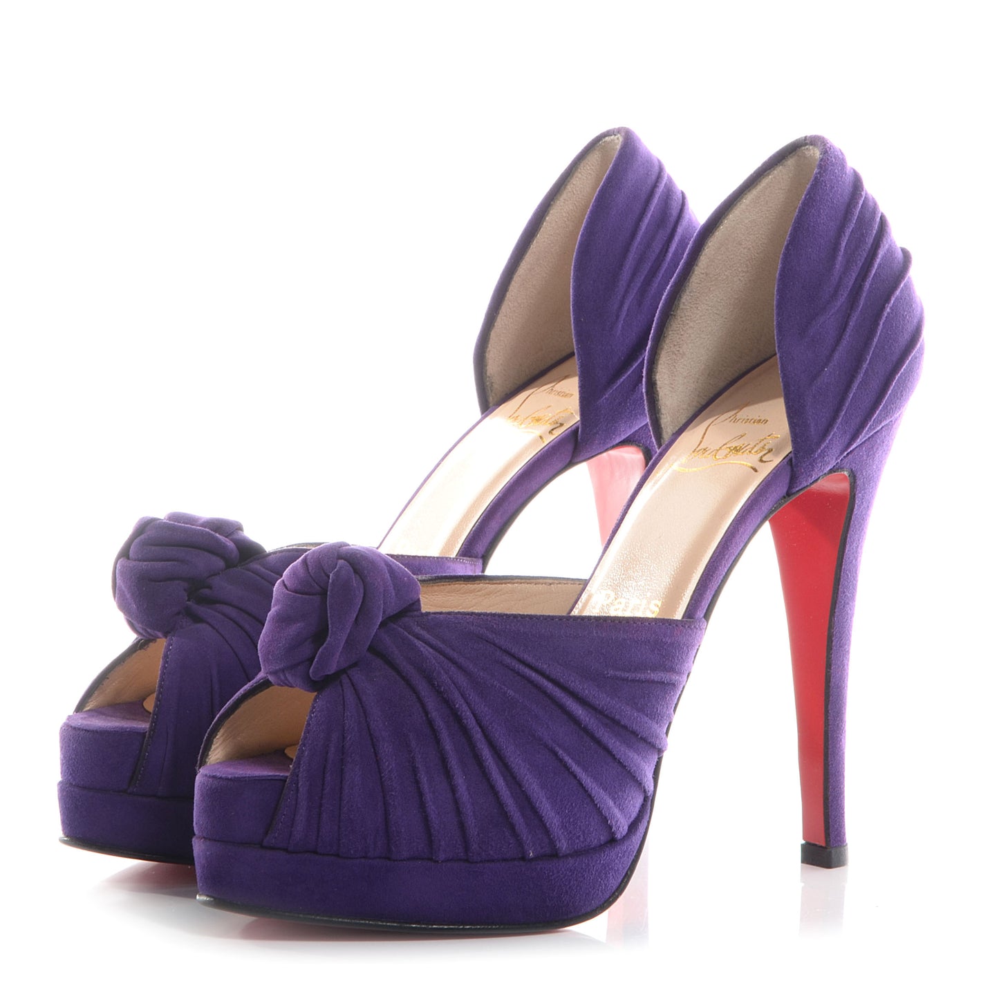 Suede Greissimo 120 Pumps 37 Purple