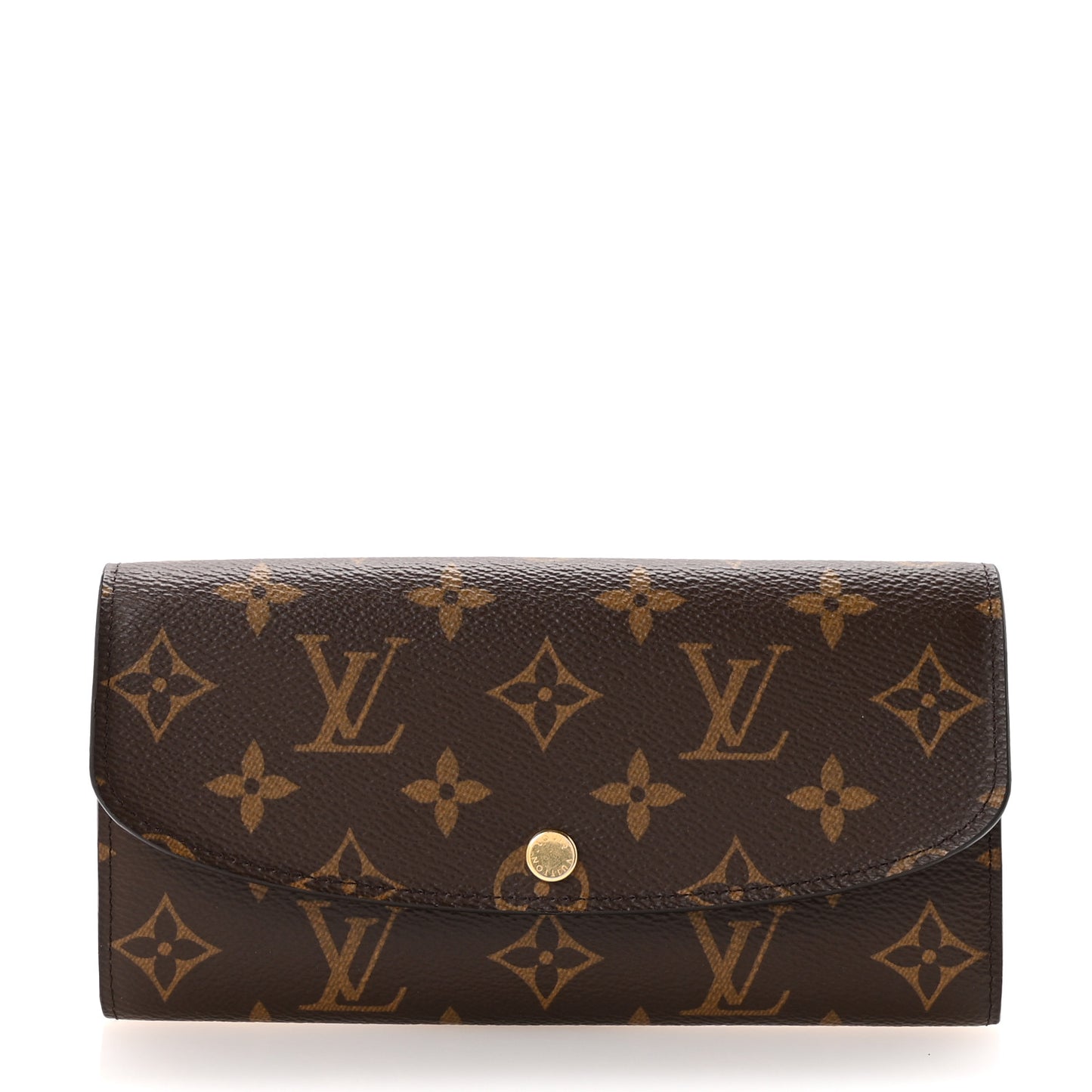 Monogram Emilie Wallet Rose Ballerine