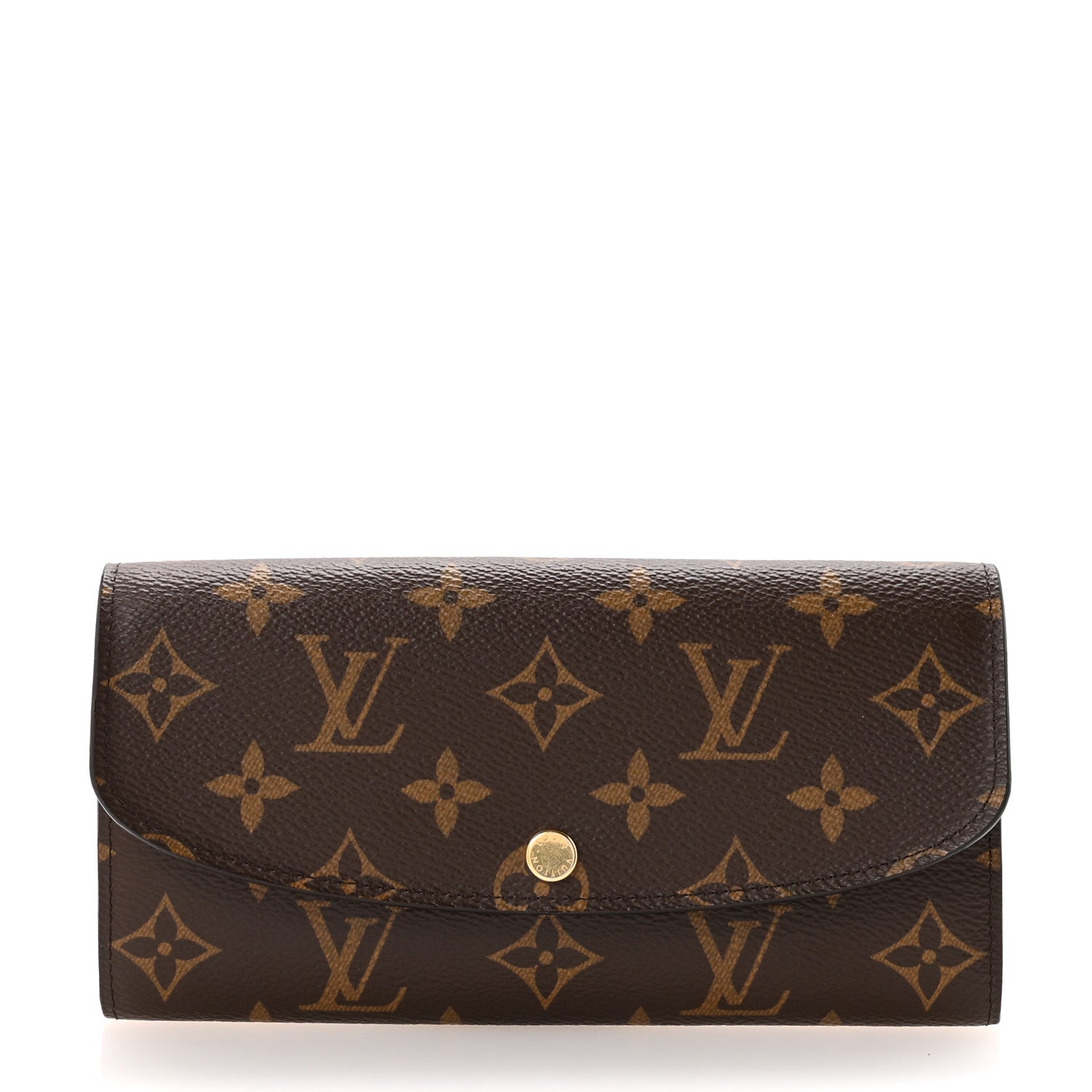 Louis Vuitton Monogram Emilie Wallet Rose Ballerine 1 of 6