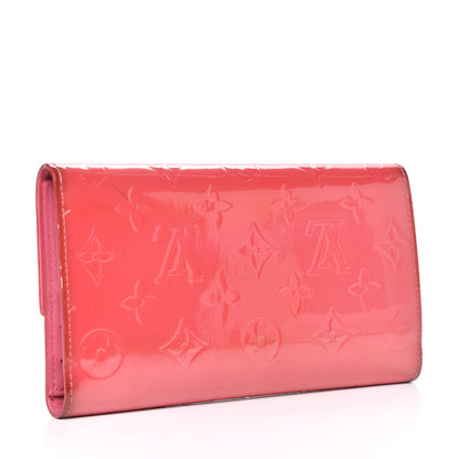 Louis Vuitton Vernis Porte Tresor International Wallet Framboise 3 of 8