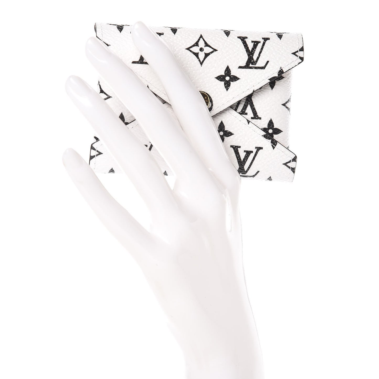 Monogram Giant Small Kirigami Pochette Insert White