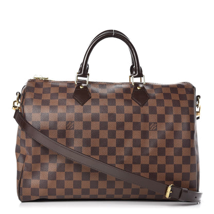 Louis Vuitton Damier Ebene Speedy Bandouliere 35 1 of 8
