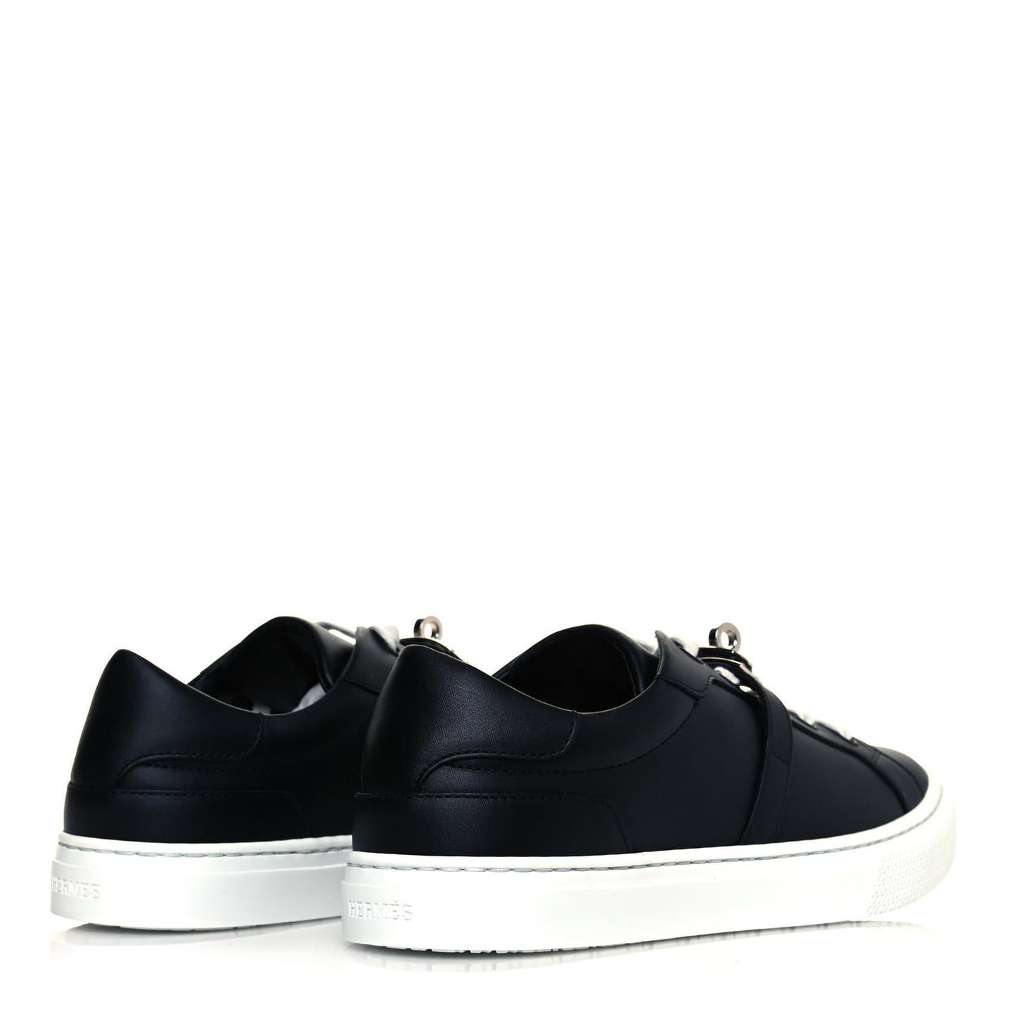Calfskin Day Sneakers 36.5 Black