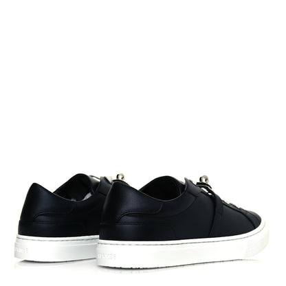 Hermes Calfskin Day Sneakers 36.5 Black 4 of 8