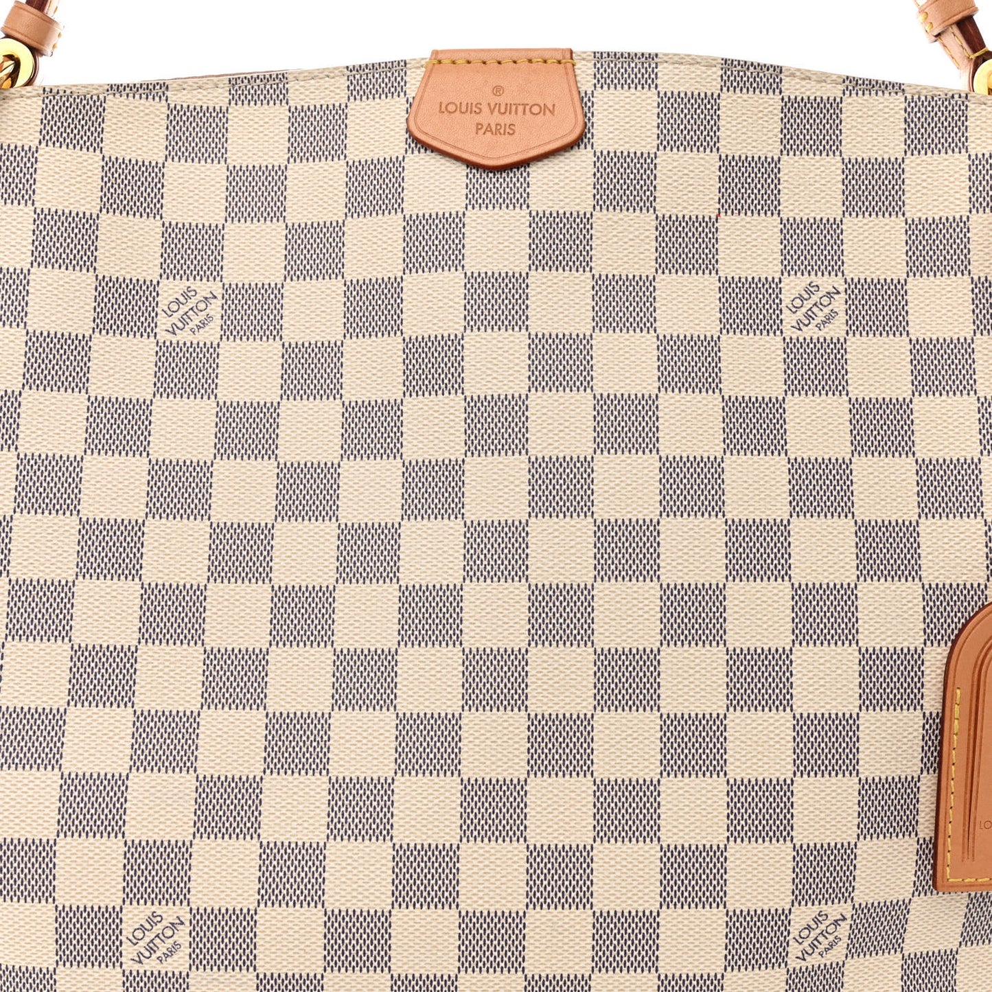 Damier Azur Graceful PM Rose Ballerine