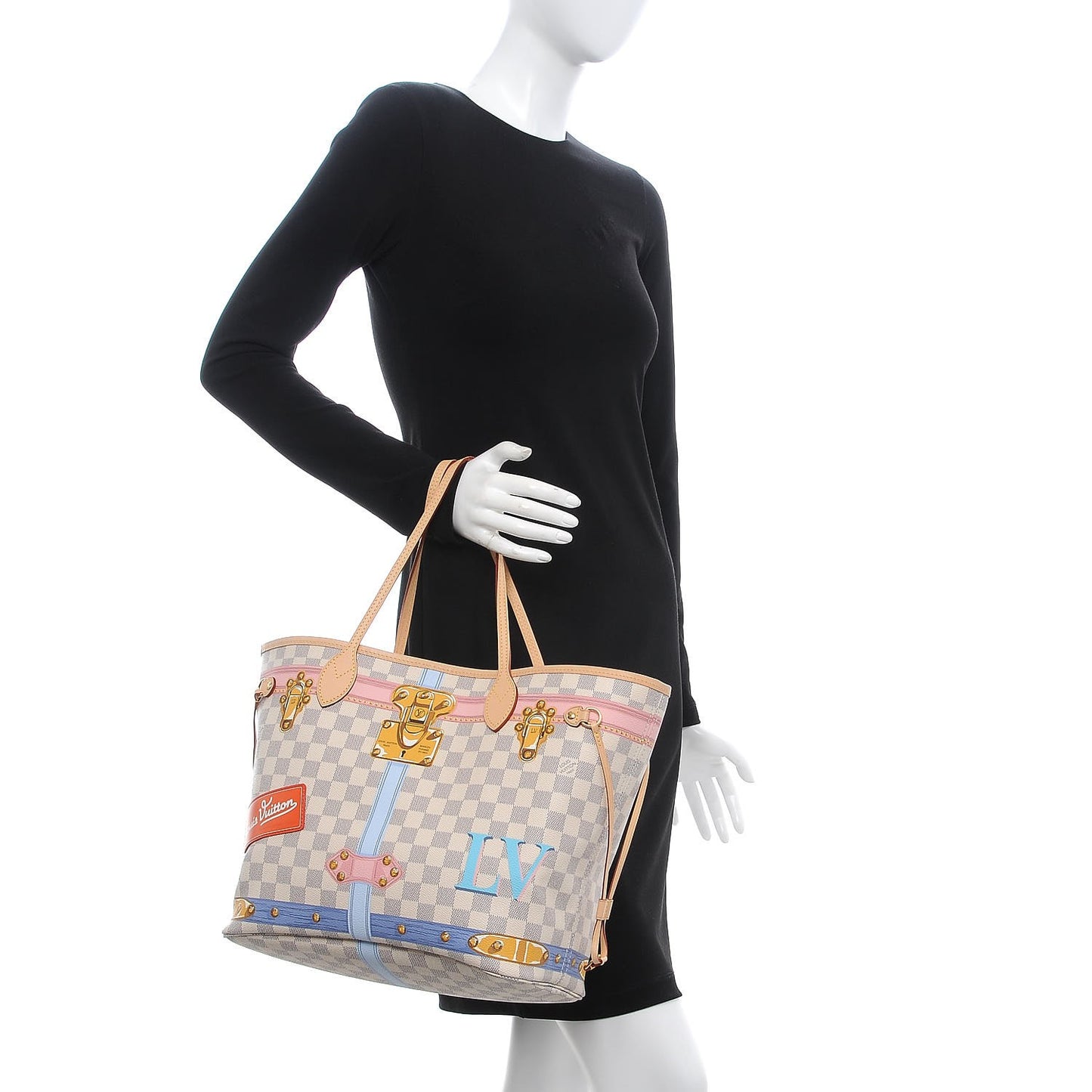 Damier Azur Summer Trunks Neo Neverfull MM