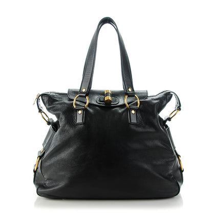Saint Laurent Calfskin Muse Messenger Bag Black 1 of 7