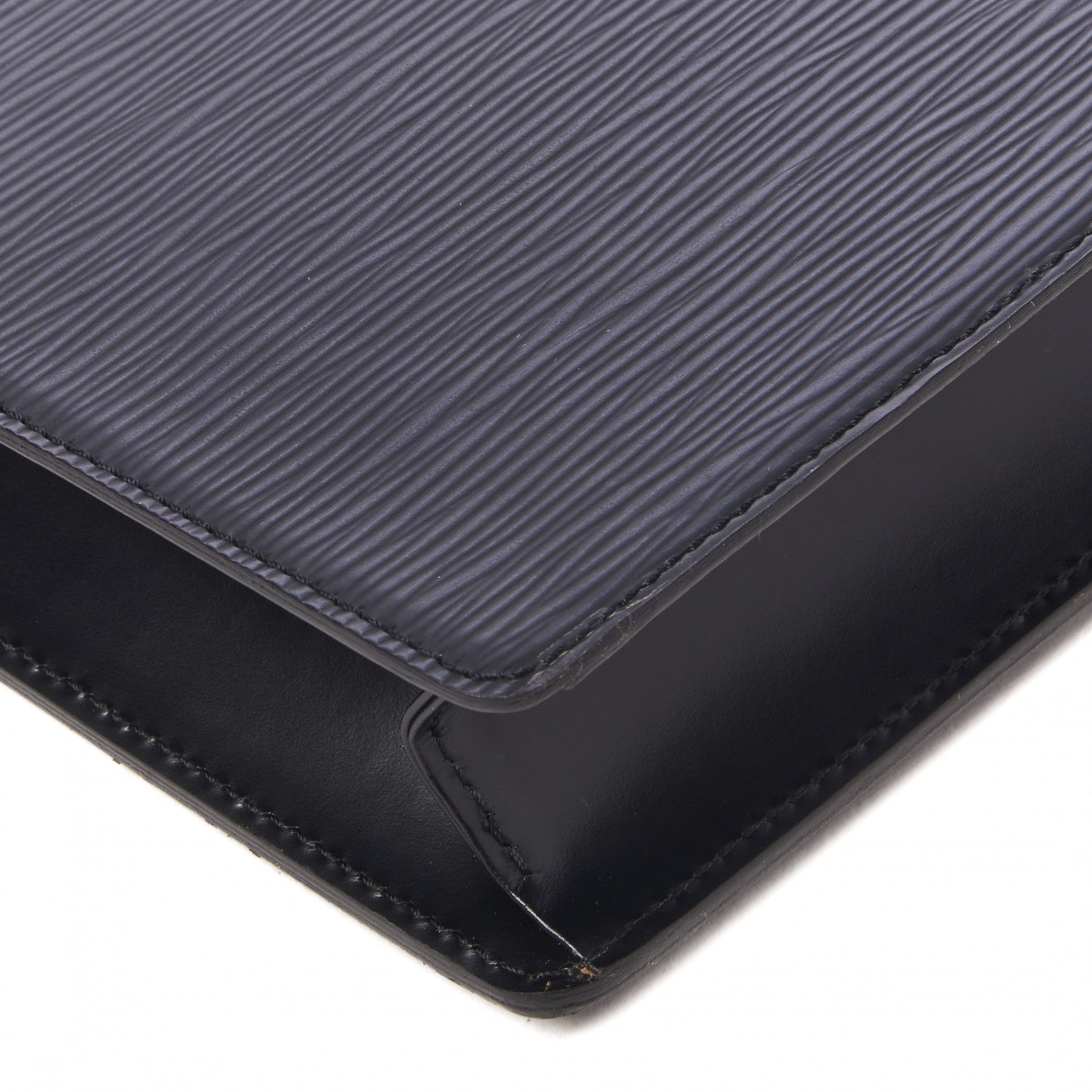 Louis Vuitton Epi Pochette Homme Clutch Black 5 of 8