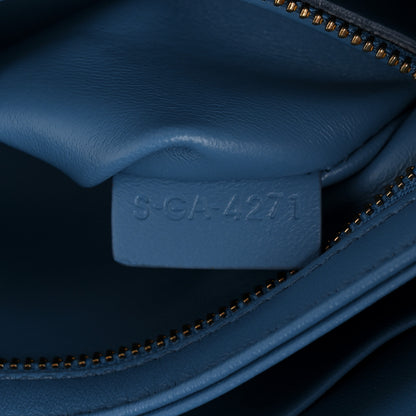 Celine Shiny Calfskin Teen Triomphe Azure 8 of 11
