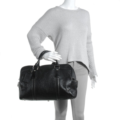 Louis Vuitton Tobago Calfskin Carryall Black 2 of 8