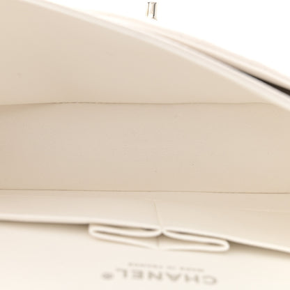 Chanel Caviar Quilted Medium Double Flap White 5 of 11