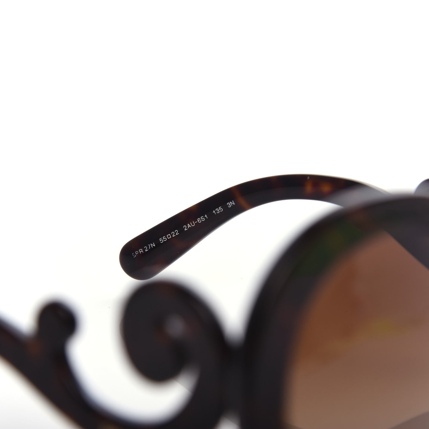 Acetate Baroque Sunglasses SPR 27N Tortoise