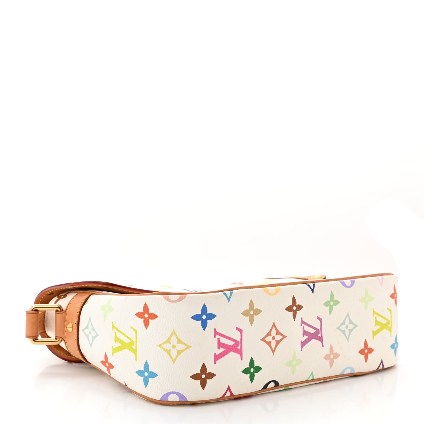 LOUIS VUITTON Monogram Multicolor Sologne White