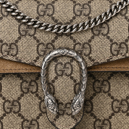 Gucci GG Supreme Monogram Mini Dionysus Top Handle Bag Taupe 8 of 13