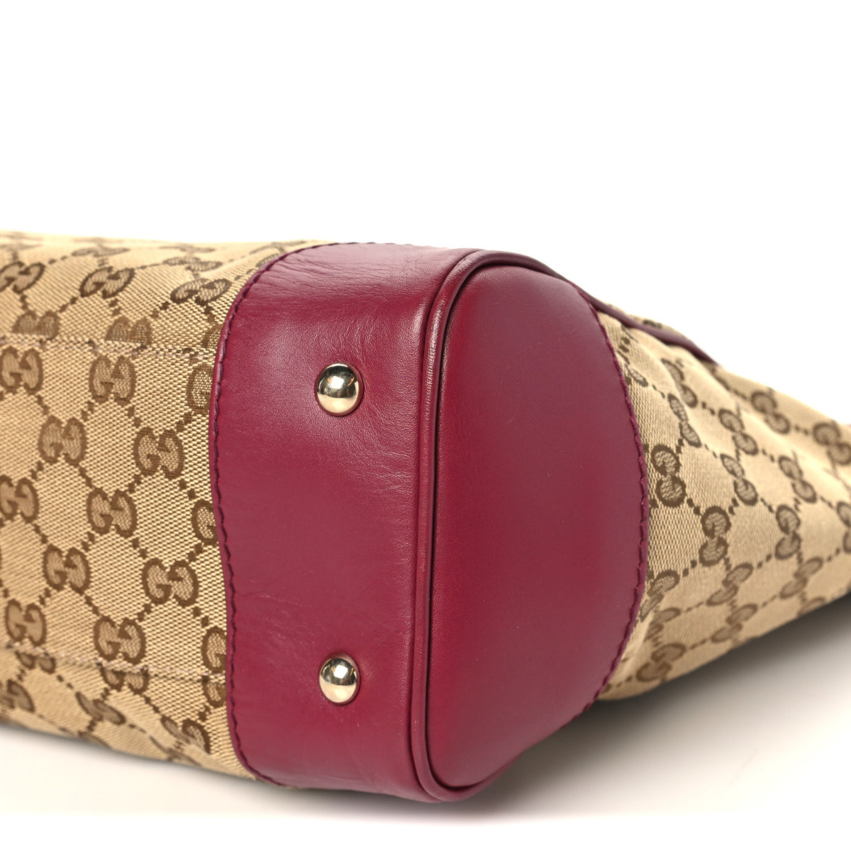Monogram Web Medium Mayfair Tote Cherry