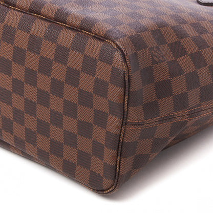 Louis Vuitton Damier Ebene Neo Neverfull MM Rose Ballerine 4 of 8