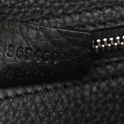 Gucci Soft Calfskin Small Jackie Top Handle Bag Black 7 of 10