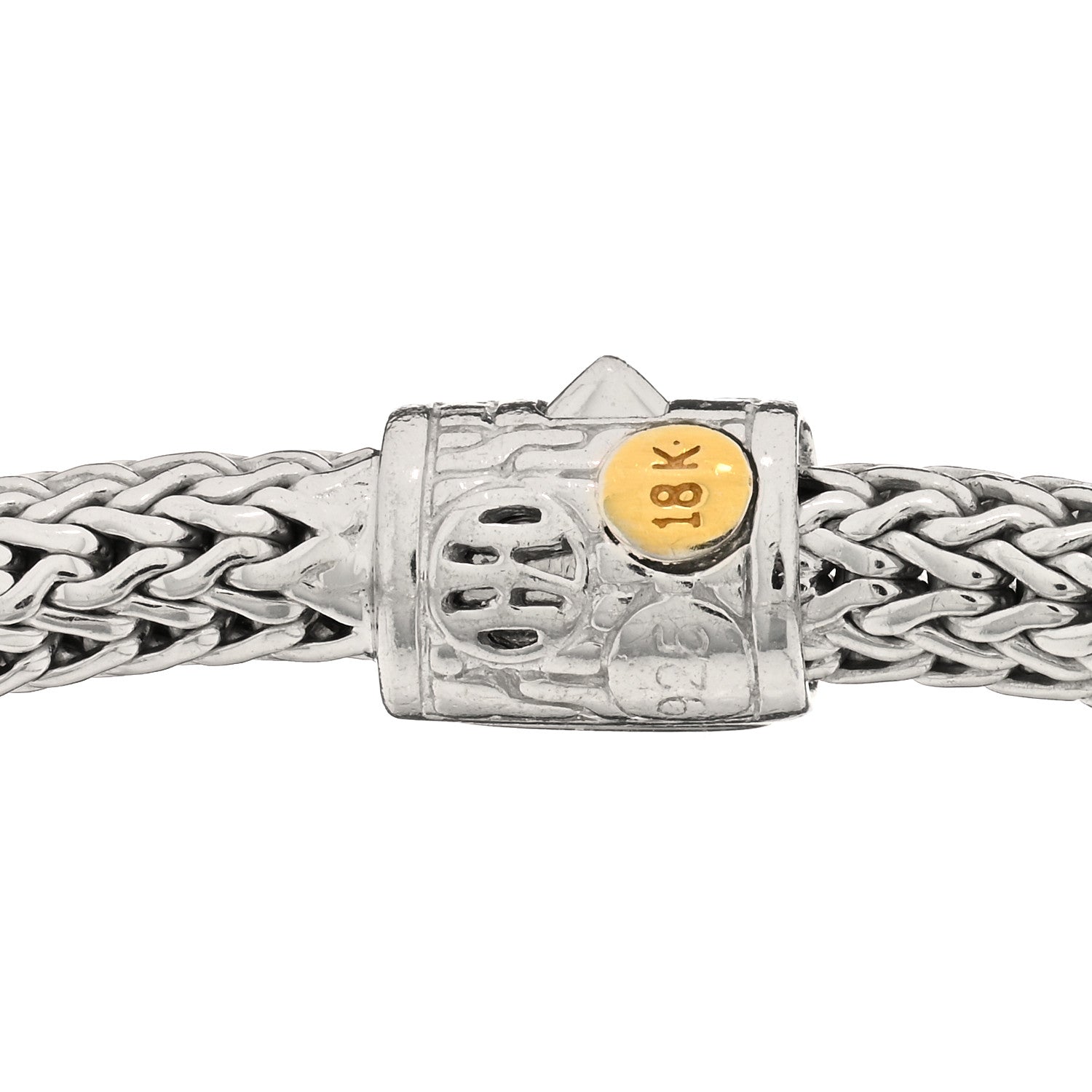 John Hardy Sterling Silver Diamond 5mm Classic Chain Bracelet 3 of 3