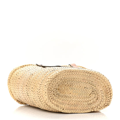 Loewe Raffia Basket Tote Bag Natural Tan 4 of 10