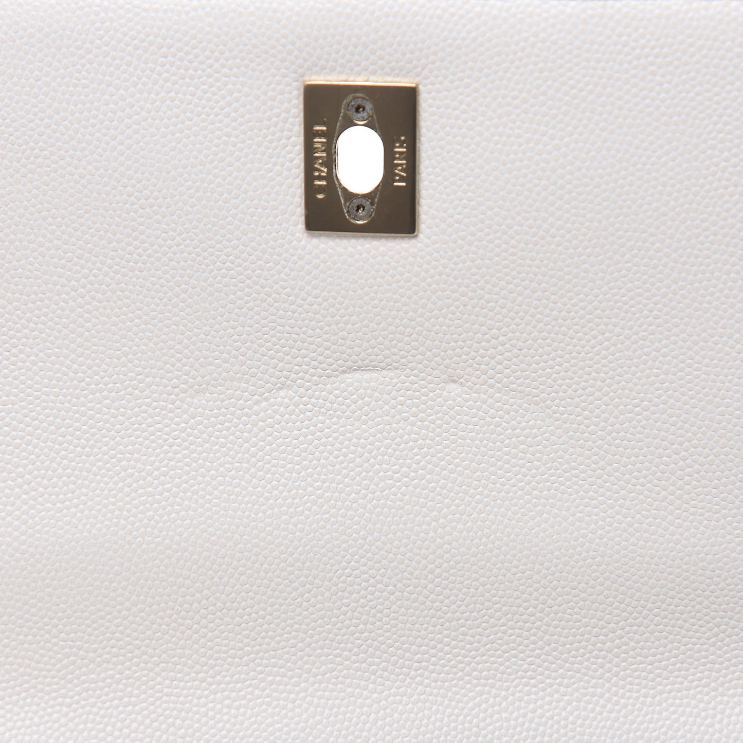 Caviar Quilted Medium Business Affinity Flap White
