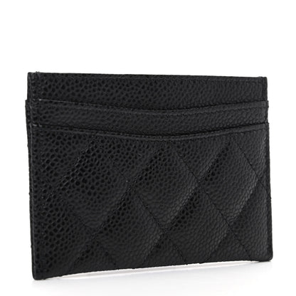 Chanel Caviar Quilted Card Holder Black 3 of 8