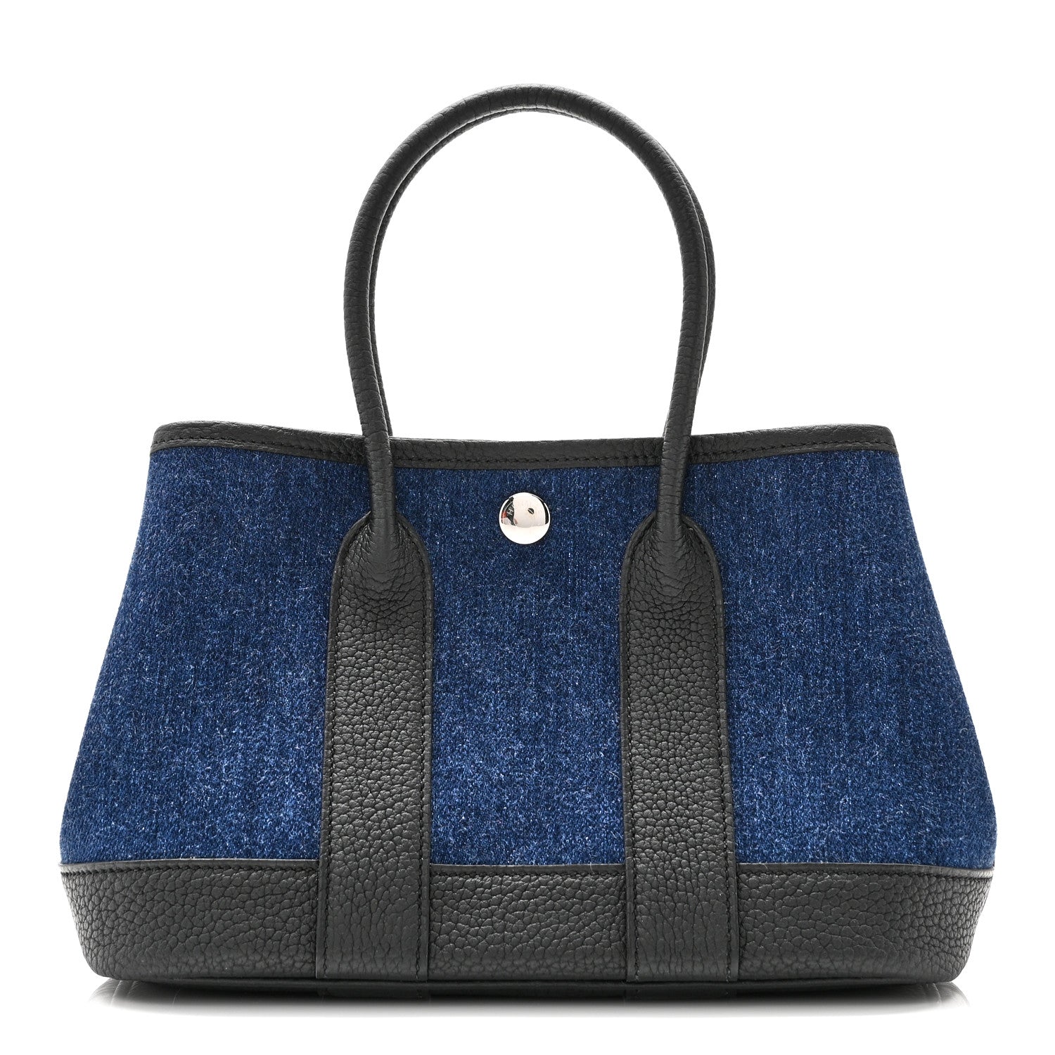 Hermes Denim Toile Negonda Neo Garden 23 Black 1807513 – FASHIONPHILE