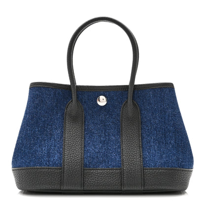 Hermes Denim Toile Negonda Neo Garden 23 Black 1 of 11