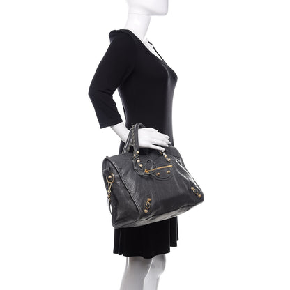 Balenciaga Agneau Giant 12 Gold Hardware City Gris Tarmac 2 of 15
