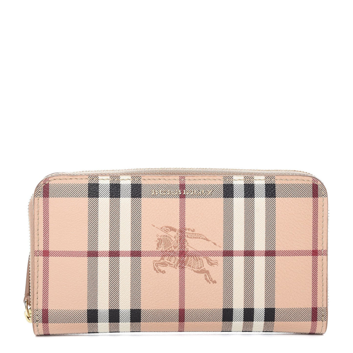 Haymarket Check Zip Around Wallet