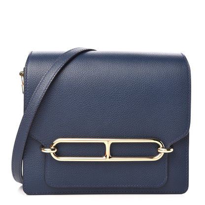 Hermes Evercolor Mini Sac Roulis Bleu De Malte 1 of 10