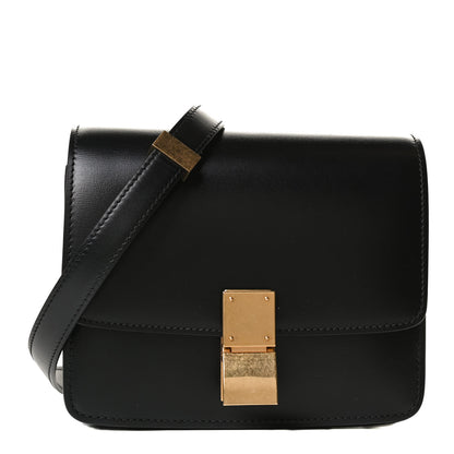 Celine Box Calfskin Small Classic Box Flap Bag Black 1 of 14