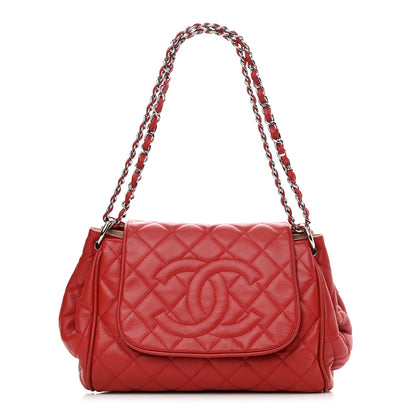 Chanel Caviar Quilted Timeless Accordion Flap Red 1 of 10