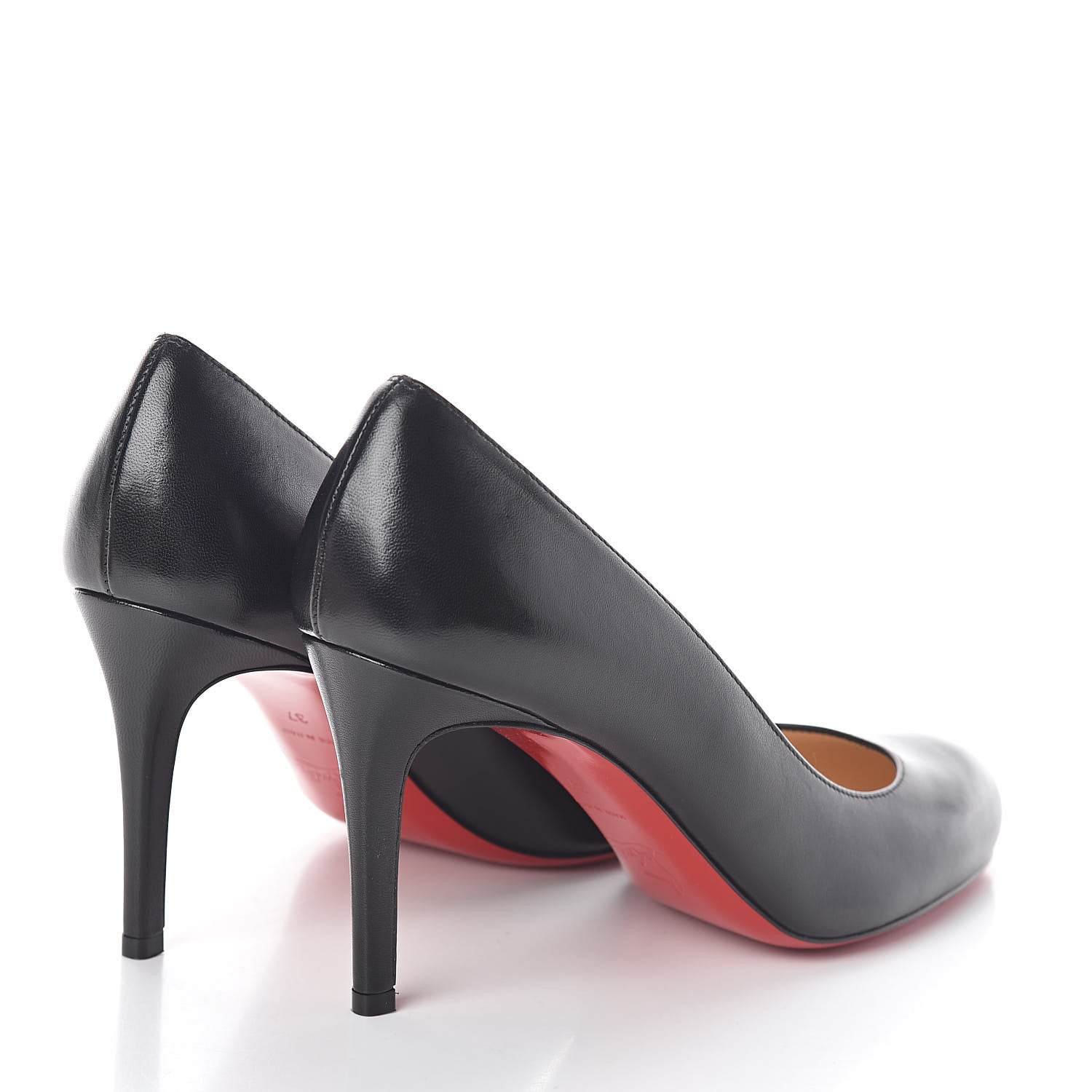 Christian Louboutin Shiny Nappa Simple 85 Pumps 37 Black 4 of 7