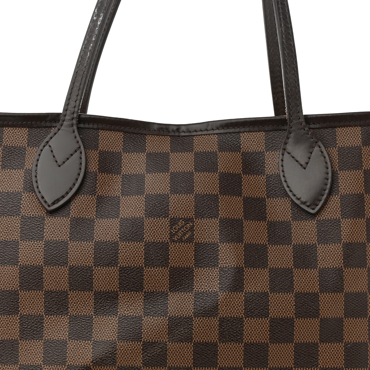 Damier Ebene Neo Neverfull MM Rose Ballerine