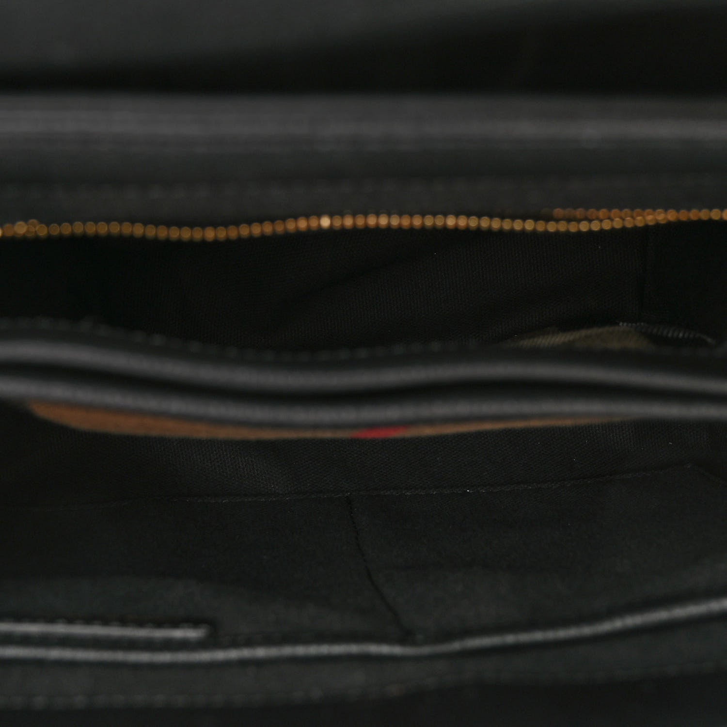 Burberry Derby Calfskin House Check Small Camberley Black 5 of 9