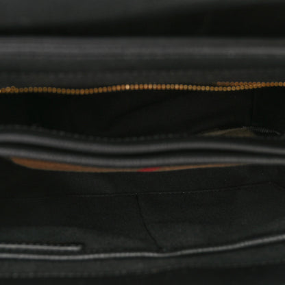 Burberry Derby Calfskin House Check Small Camberley Black 5 of 9