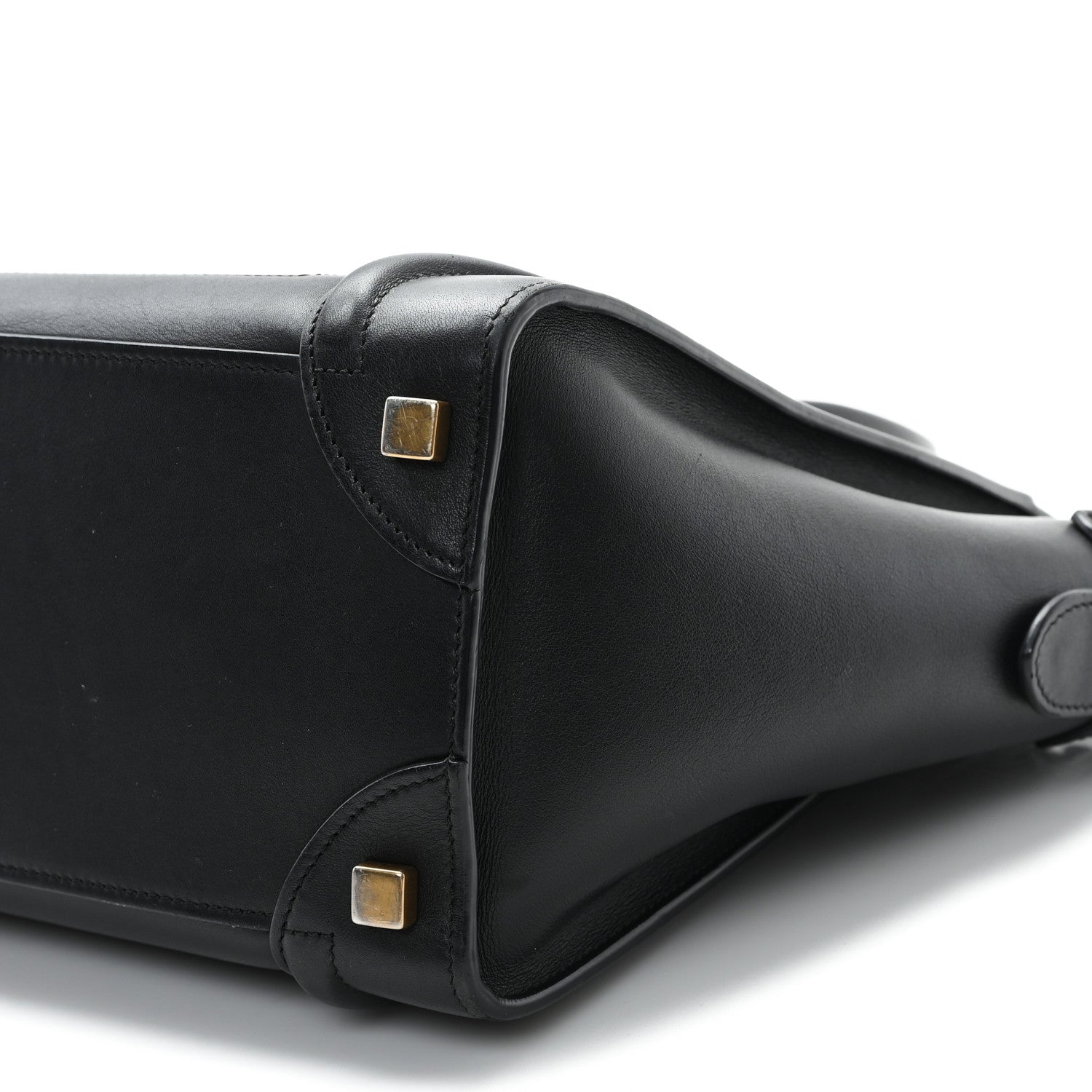 Celine Smooth Calfskin Micro Luggage Black 9 of 11