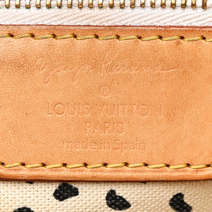 Louis Vuitton Monogram Kusama Waves Neverfull MM White 10 of 27