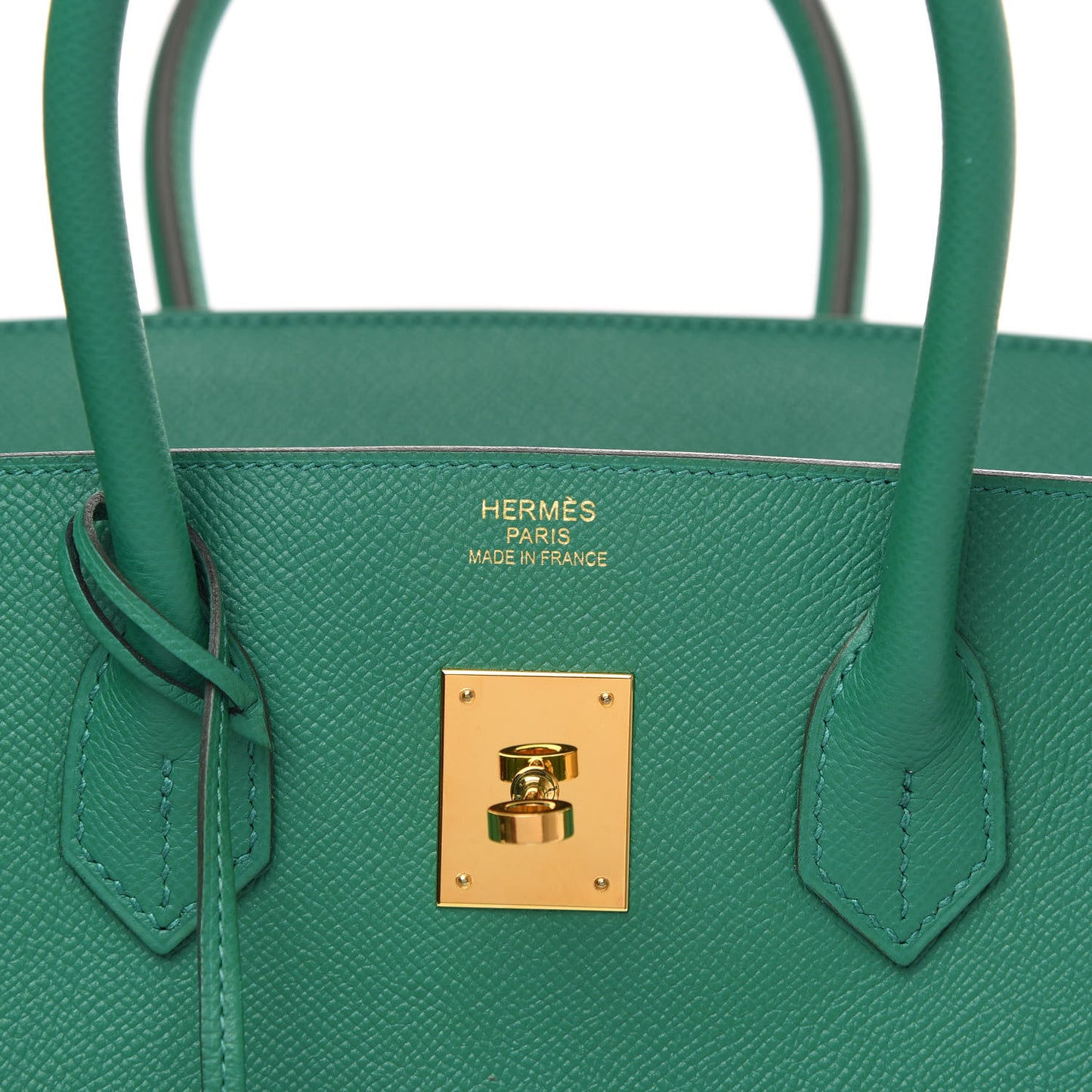 Epsom Birkin 35 Vert Vertigo