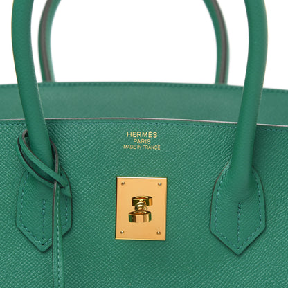 Hermes Epsom Birkin 35 Vert Vertigo 6 of 11