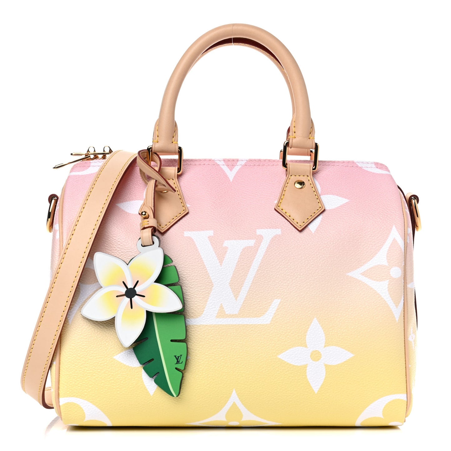 Monogram Giant By The Pool Speedy Bandouliere 25 Light Pink