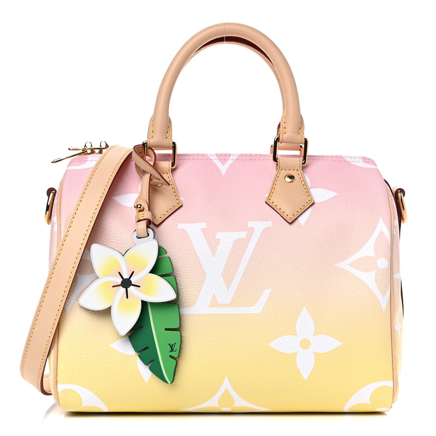 Louis Vuitton Monogram Giant By The Pool Speedy Bandouliere 25 Light Pink 1 of 13