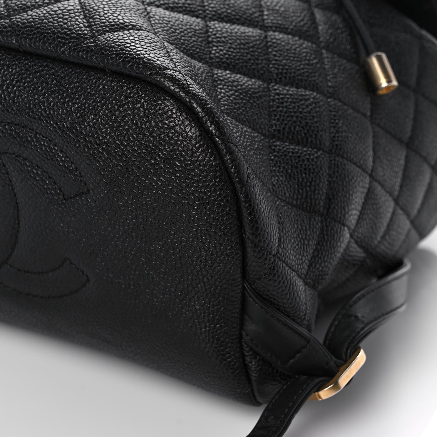 Chanel Caviar Quilted Filigree Backpack Black 10 of 18