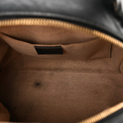 Gucci Calfskin Matelasse GG Marmont Dome Backpack Black 5 of 13