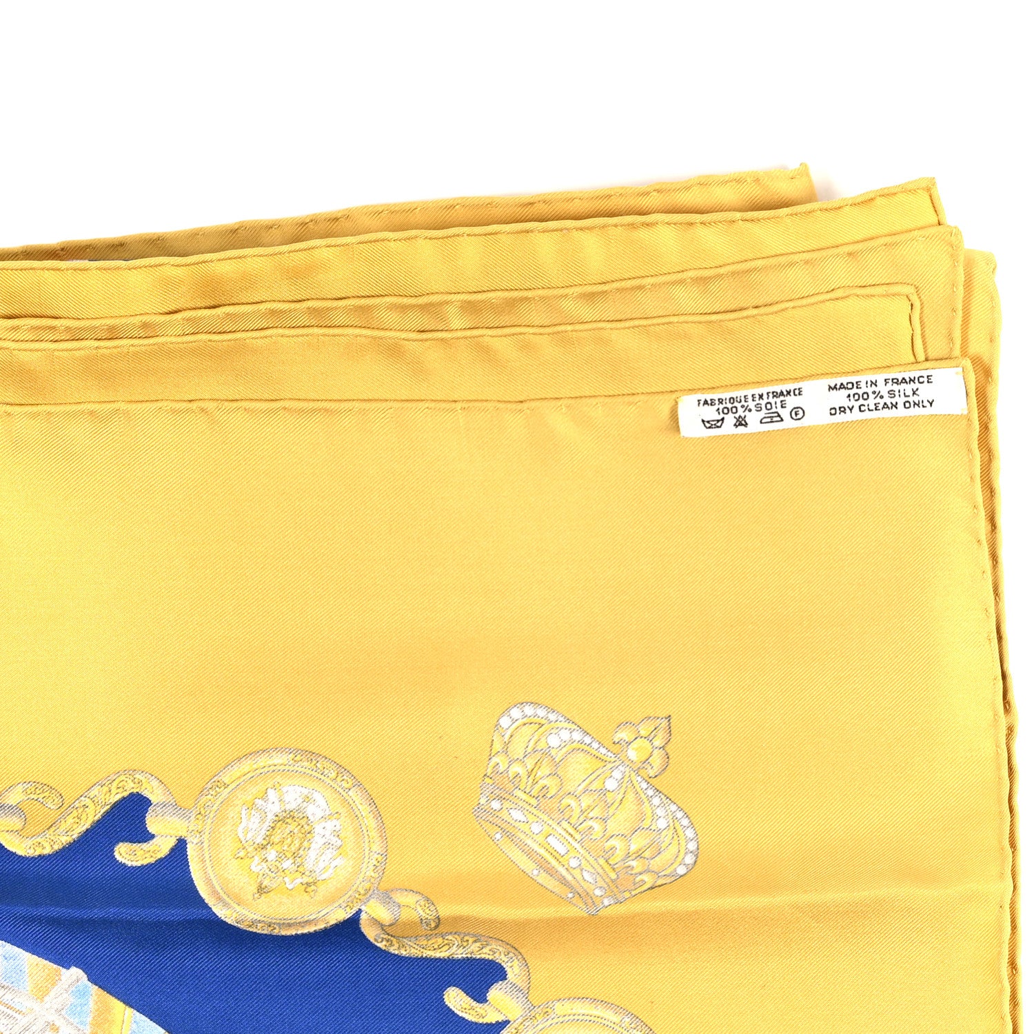 Hermes Silk Les Tambours Scarf 90 1854062 – FASHIONPHILE