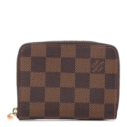 Louis Vuitton Damier Ebene Zippy Coin Purse 1 of 7